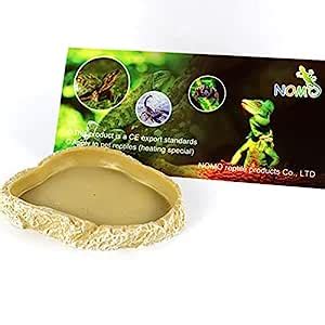 CALANDIS Amphibian Reptile Food Bowl Water Dish for Bearded Dragon ...