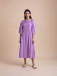 Aster Bow Dress: Shop Dreamy Lilac Dresses | Buna Studio