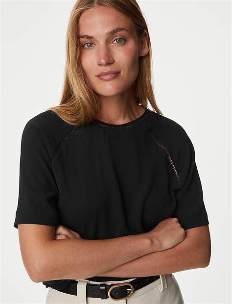 Buy Short Sleeve Top at Marks & Spencer
