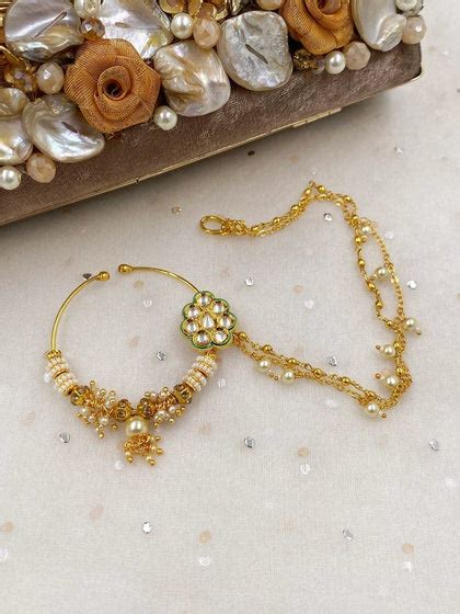 Traditional Indian Naths | Latest Wedding Nose Rings | Shop Online ...