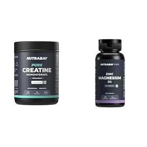 Nutrabay Pure Micronised Creatine Monohydrate Powder – 400g ...