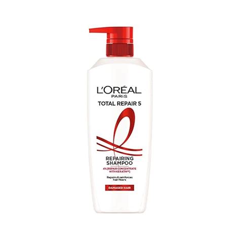 Buy L'Oreal Paris Total Repair 5 Shampoo, For Repairing 5 Signs Of ...