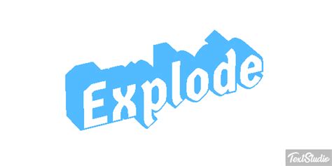 Image result for Exploding Text GIF