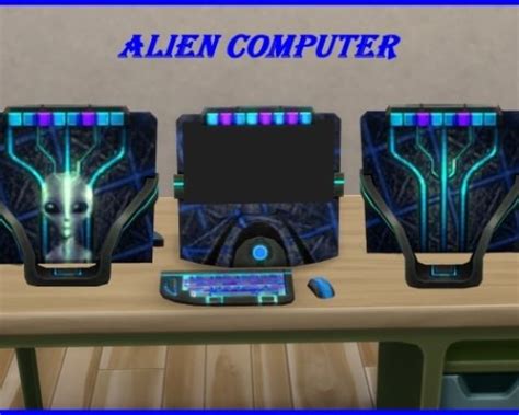 Image result for Sims 4 Alien Computer
