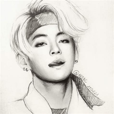 Drawing Ideas Bts V - Best Ideas