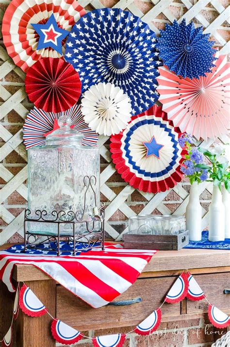 4th of july paper decorations