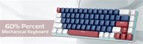 Amazon.in: Buy MageGee Portable 60% Mechanical Gaming Keyboard, MK-Box ...