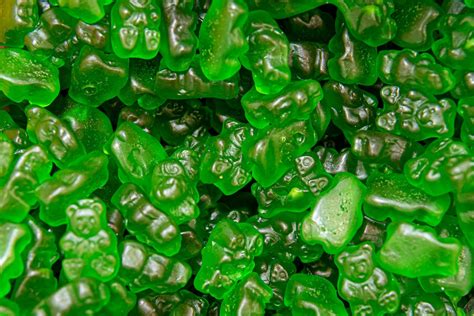 Green Apple Gummy Bears — Sugar Bear Candy