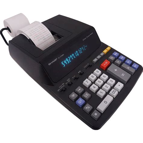 Sharp Calculators EL-2196BL 12-Digit Printing Calculator