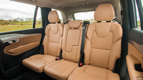 2016 Volvo XC90 (UK-Spec) Amber Leather - Interior Rear Seats | HD ...