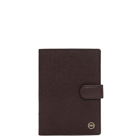 Franzy Leather Passport Case - Walnut – Da Milano