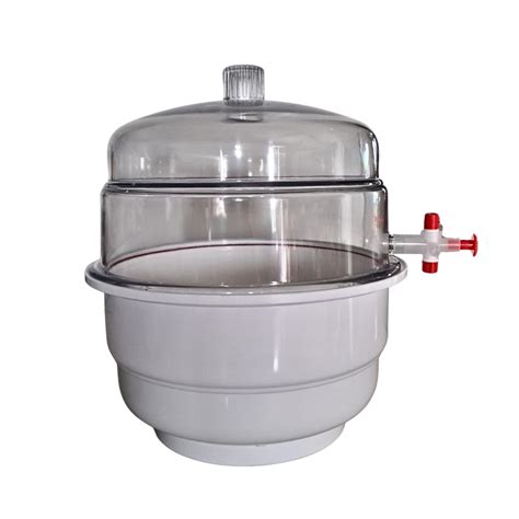 AANIJLAB® Desiccator Vaccum PP/PC 250 mm (Pack of 1) Laboratory ...