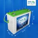 Tata Green Batteries 60 Months Warranty Tubular Inverter Battery Price ...