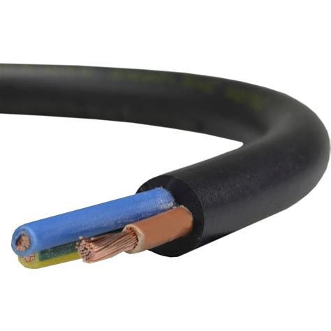 Przewód okrągły OWY 3x1,5 mm2 czarny 50m Ełktrim - 12338589722 ...