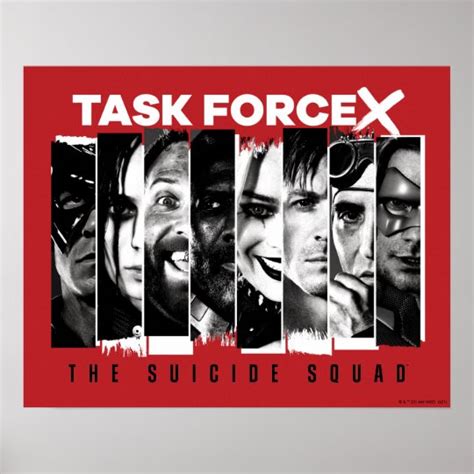 The Suicide Squad | Task Force X Poster | Zazzle.com
