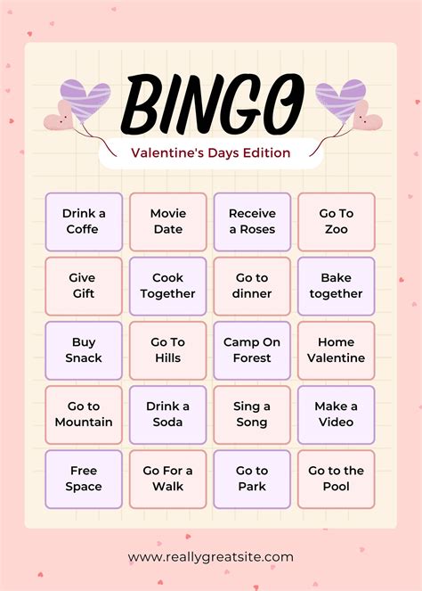 Bingo Cards 4x4
