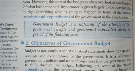 Image result for Government Budget Class 12