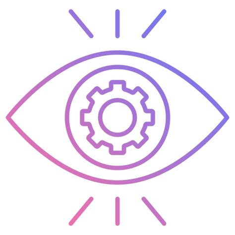 Vision Generic gradient outline icon | Freepik