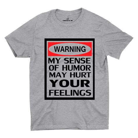 Warning My Sense Of Humor Unisex T-shirt | Sarcastic clothing ...