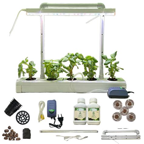 Home Fresh Hydroponics Kit for Home - Home Pipe Indoor - 5 Planter ...