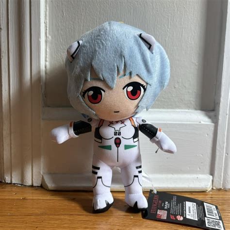 neon genesis evangelion rei ayanami plush in great... - Depop