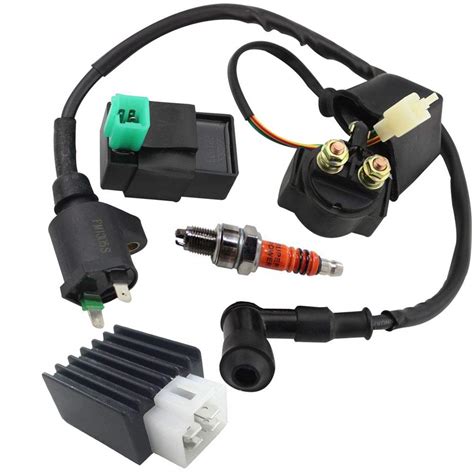 Ignition Coil Solenoid Relay Voltage Regulator 5 Pin Cdi Box ...