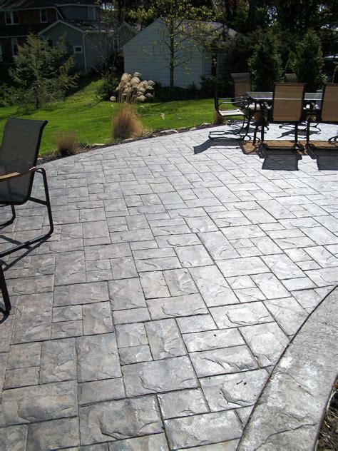 Stamped Concrete Patio Patterns - Pattern Inspiration Daily