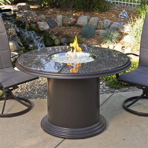 The Outdoor GreatRoom Company Grand Colonial 48-Inch Round Dining ...