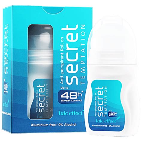 Buy Secret Temptation Deodorant Roll - Talc Effect, For Women ...