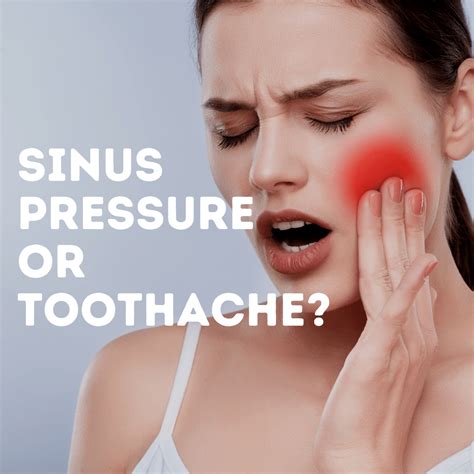 Toothache And Sinus Pressure