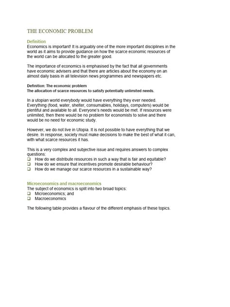 Image result for Economics PDF Notes