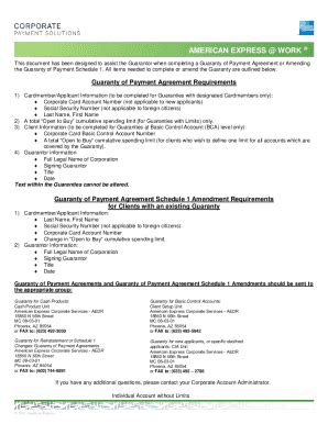 Fillable Online BOA/Form GUARANTY AGREEMENT Fax Email Print - pdfFiller