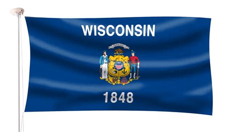 Wisconsin Flag - Hampshire Flag Company
