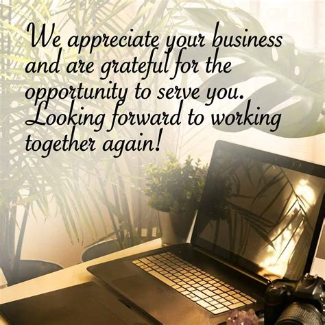 Professional Thank You Messages - Good Wishes