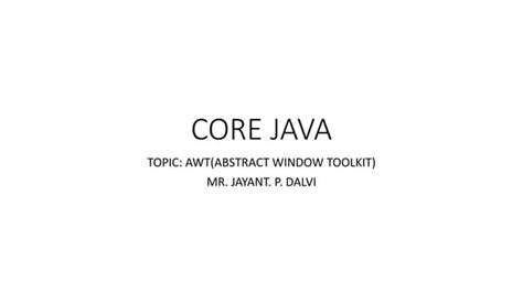 Image result for Abstract Window Toolkit Java GUI Programming