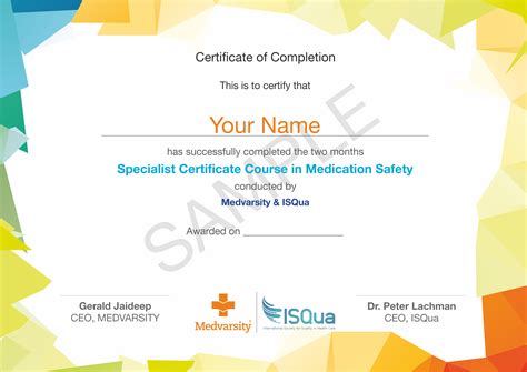 Medication Safety Certification - prntbl.concejomunicipaldechinu.gov.co