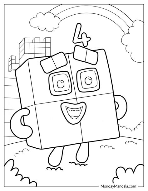 28 numberblocks coloring pages free pdf printables – Artofit