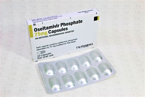 Oseltamivir Phosphate Capsule 75mg Manufacturers, Suppliers in India - Taj Pharma - Taj Generics ...