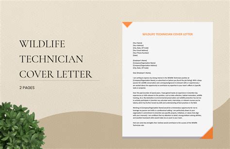 How to Write a Compelling Wildlife Officer Cover Letter (With Examples & Tips)