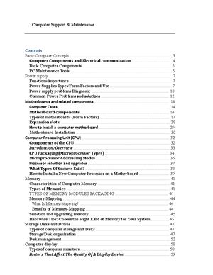 Image result for Computer Repair and Maintenance Notes