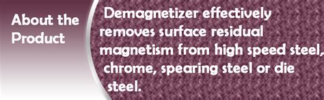 LOVELY® Atlas 8"X4" Inch De Magnetizer Magnetism Removing Device - Pack ...