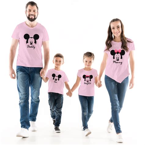 DSNY Mom Dad Son Daughter T-Shirt Pack Of 4 – DeshiDukan T-shirts and ...