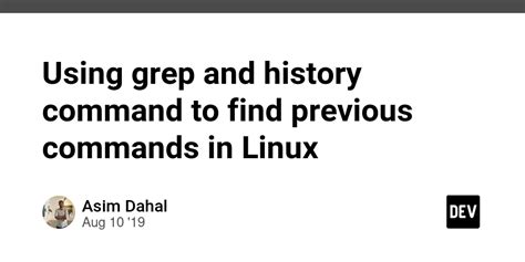 Image result for History Grep Linux