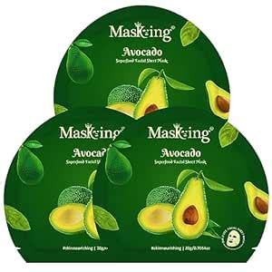 Buy Masking Superfood Avocado Facial Sheet Mask | Hydrating ...
