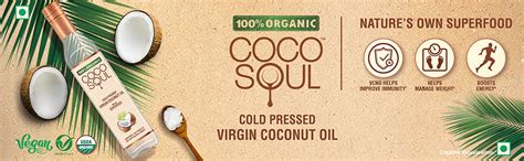 Coco Soul Cold Pressed Organic Virgin Coconut Oil, From the makers of ...