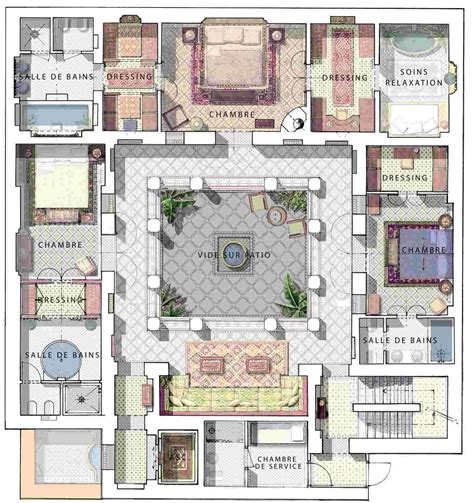 Courtyard House Floor Plans: Exploring The Benefits Of An Open-Concept ...