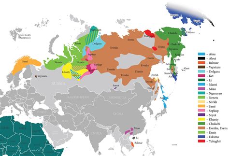 Где живут чукчи карта - Фото подборки 3