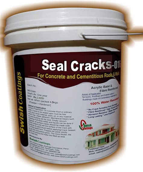 Seal Cracks 016 4 5kg Crack Sealing Compound Acrylic Base | Desertcart ...