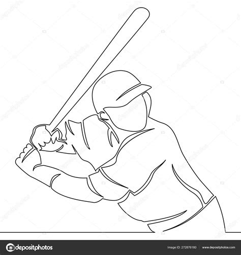 Continuous Line Drawing Baseball 的图像结果