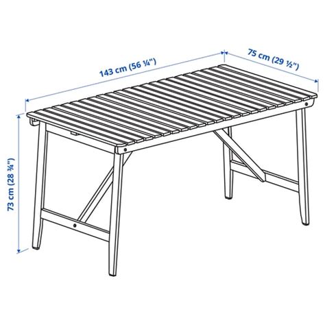 ASKHOLMEN table+4 chairs w armrests, outdoor - IKEA